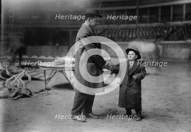 Jack Barrett [i.e., Barnett], Barnum's, between c1910 and c1915. Creator: Bain News Service.