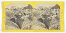 La Mer De Glace, Chamounix, Savoie, 1850/96. Creator: William England.