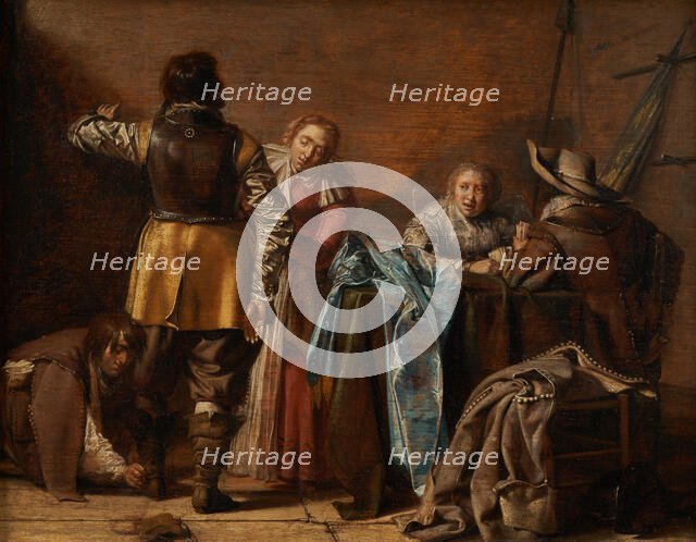 Guardhouse interior, between 1626 and 1678. Creator: Pieter Codde.