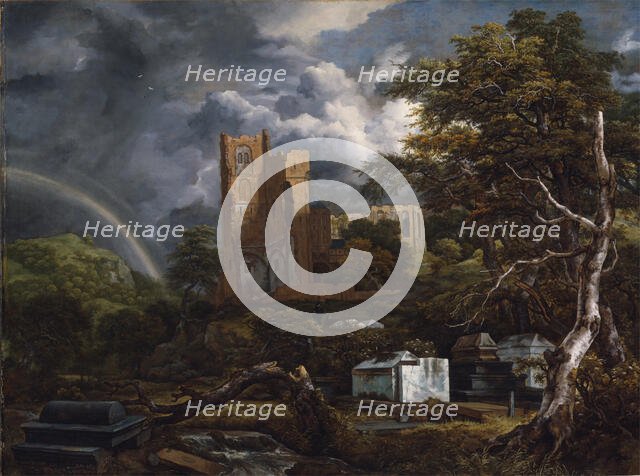 The Jewish Cemetery, 1654 or 1655. Creator: Jacob van Ruisdael.