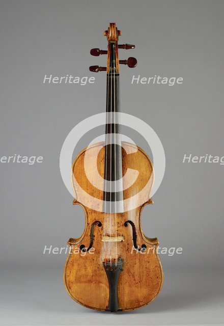 Violin, mid 17th century. Artist: Edward Pamphilon.