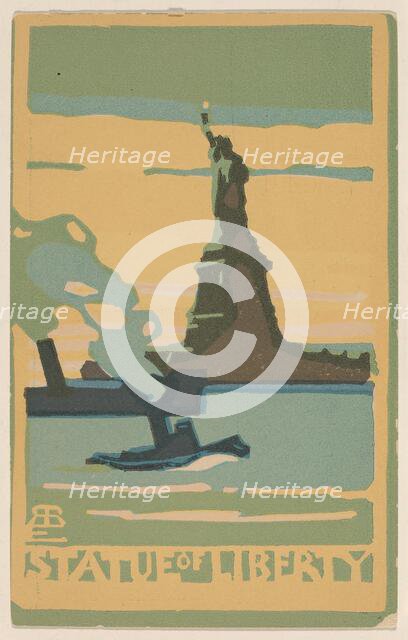 Statue of Liberty, 1916. Creator: Rachael Robinson Elmer.