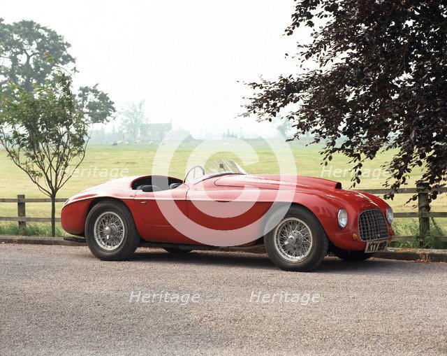 1950 Ferrari 166 Barchetta. Artist: Unknown