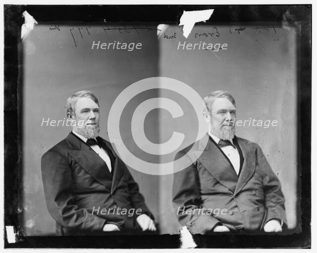 James La Fayette Evans of Indiana, 1865-1880. Creator: Unknown.