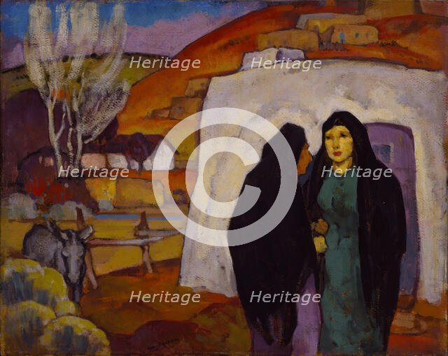 The Gossip, ca. 1922. Creator: William Penhallow Henderson.