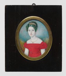 Eugenie Simon, 1827. Creator: Louis Antoine Collas.