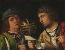 Giovanni Borgherini and His Tutor, late 15th-early 16th century.  Creator: Giorgione.