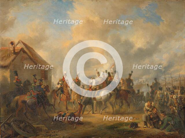 The Battle of Bautersem during the Ten Days’ Campaign, 1833. Creator: Nicolaas Pieneman.
