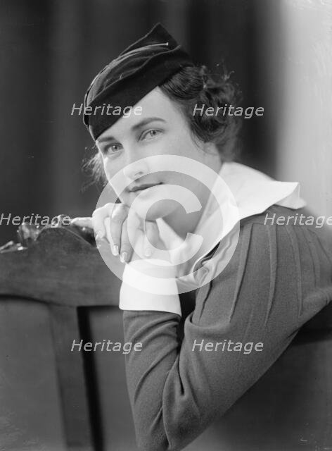 Wilson, Robert Whitelow, Mrs. - Portrait, 1933. Creator: Harris & Ewing.