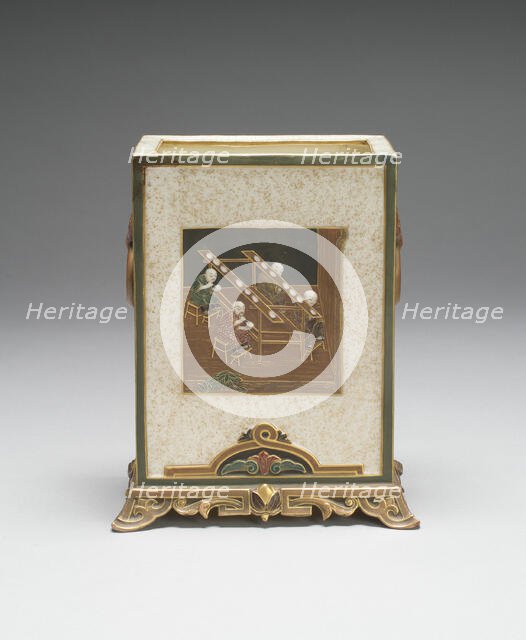 Vase, England, 1875/80. Creator: Royal Worcester.