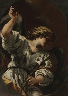 The Archangel Gabriel. Creator: Cortona, Pietro da (1596-1669).