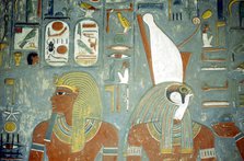 Tomb of Horemheb, last king of 18th dynasty, Ancient Egyptian, c1292 BC. Artist: Unknown