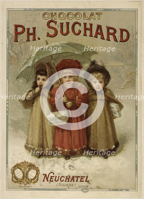 Chocolat Suchard, 1893. Creator: Anonymous.