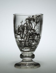 Glass, c. 1730-1750. Creator: Unknown.