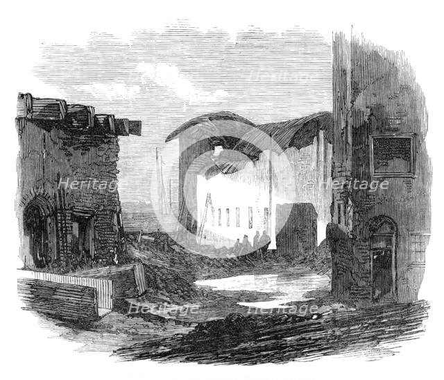 Ruins of Day and Martin's Blacking Factory, 1870. Creator: Unknown.