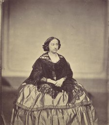 Marie Antoine, geb. Woes, 1850s-60s. Creator: Franz Antoine.