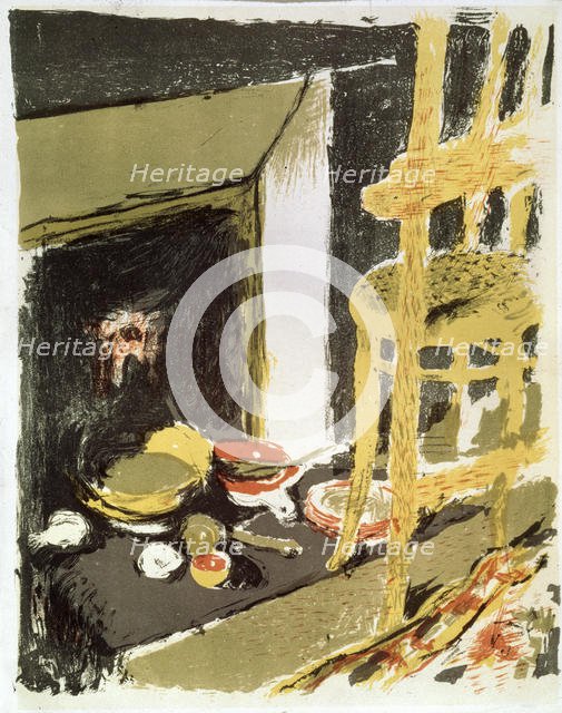 'At the Hearth', 1899.  Artist: Edouard Vuillard