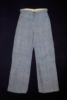 Trousers, American, second quarter 19th century. Creator: Unknown.