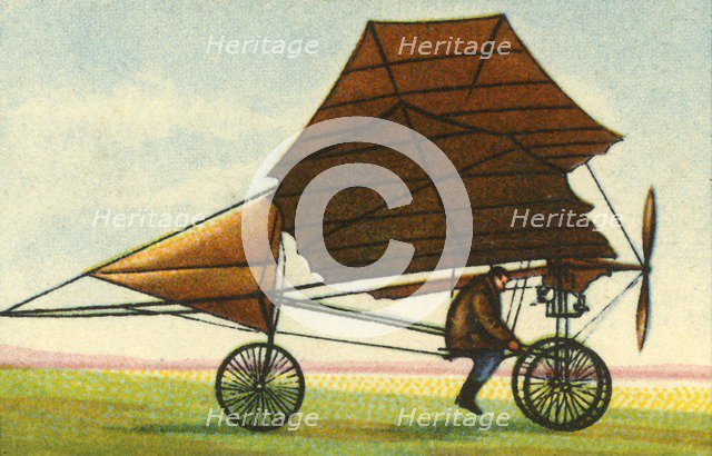 Ellehammer semi-biplane, 1906, (1932). Creator: Unknown.