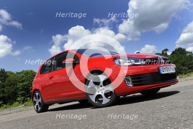 VW Golf GTI mk 6 2008. Artist: Simon Clay.