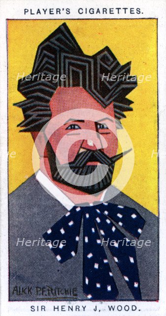 Sir Henry Joseph Wood, British conductor, 1926.Artist: Alick P F Ritchie