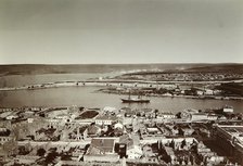 The South Bay and Cape Paul, Sevastopol, Crimea, 1850s. Artist: Unknown