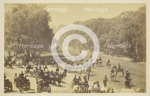 Rotten Row, 1850-1900. Creator: Unknown.