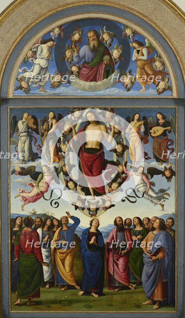 The Ascension of Christ, 1498. Creator: Perugino (ca. 1450-1523).