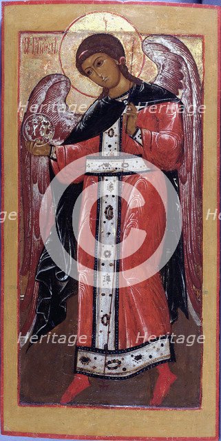 The Archangel Gabriel. Artist: Russian icon 