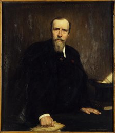 Portrait of Paul Toutléde (1846-1914), politician and writer, 1906. Creator: Gabriel Ferrier.