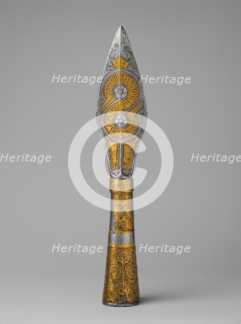 Ceremonial Arrowhead, Bohemian, probably Prague, 1437-39. Creator: Unknown.