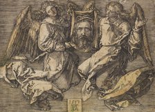 The Sudarium held by two angels, 1513. Creator: Dürer, Albrecht (1471-1528).