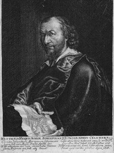 Matthäus Merian the Elder (1593-1650). From Memoria Merianaea, 1650. Creator: Merian, Matthäus, the Elder (1593-1650).