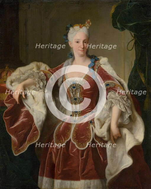 Elisabeth Farnese, 1723. Creator: Jean Ranc.