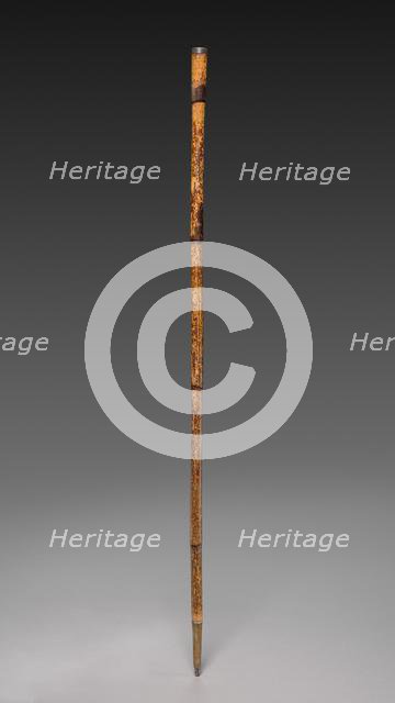 Walking Stick of Moses Seymour, 1774. Creator: Unknown.