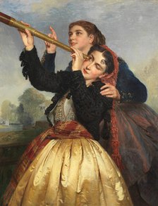 The Five Senses: Sight, c1865. Creator: Schlesinger, Henry Guillaume (1814-1893)