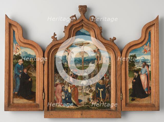 Triptych, c.1525. Creator: Pseudo-Jan Wellens de Cock.