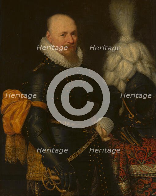 Portrait of an Officer, c1610s. Creator: Jan Anthonisz van Ravesteyn.