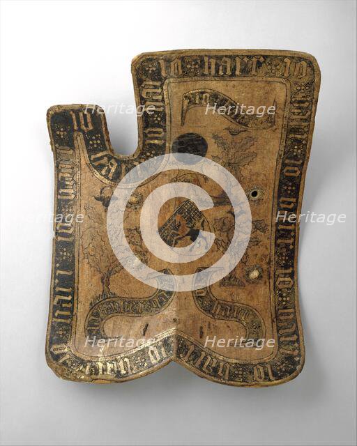 Tournament or Cavalry Shield (Targe), probably Austrian, early 15th century. Creator: Unknown.