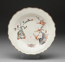 Soup Plate, Worcester, c. 1770. Creator: Royal Worcester.
