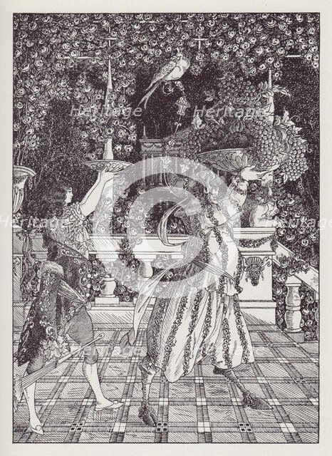 The Fruit Bearers, 1895. Creator: Aubrey Beardsley.