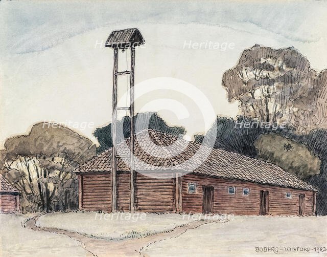Tolvfors, 1923. Creator: Ferdinand Boberg.
