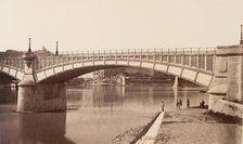 Lyon, Viaduc du Rhône, ca. 1861. Creator: Edouard Baldus.