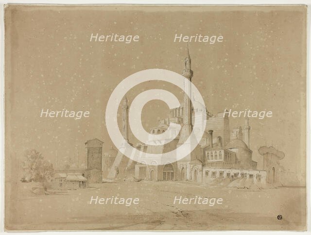 View of Constantinople, 1840/45. Creator: David Roberts.