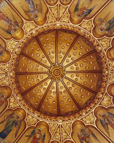Detail of the ceiling of St Mary's Church, Studley Royal, North Yorkshire, c2000s(?). Artist: Historic England Staff Photographer.