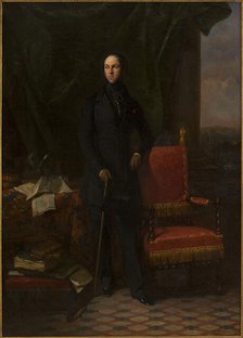 Portrait of Louis-Antoine Garnier-Pagès (1803-1878), c1840. Creator: Aimee Brune.