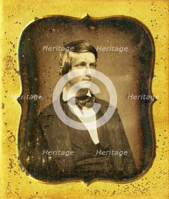 Portrait of Henry David Thoreau (1817-1862), 1847.