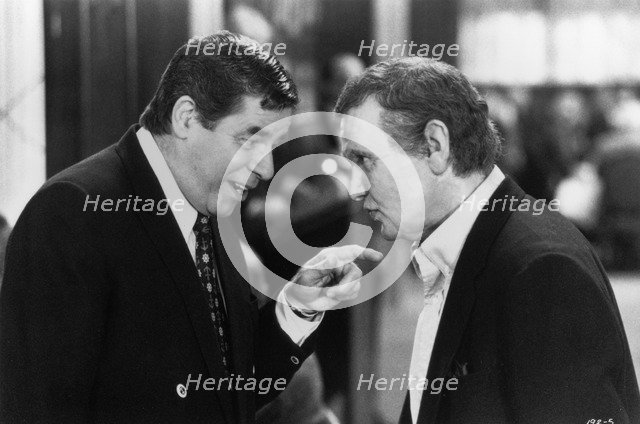 Billy Crystal (1947- ) and Jerry Lewis (1926- ), American Actors, 1992. Artist: Unknown