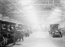 Federal Taxicab Garage, 1914. Creator: Harris & Ewing.