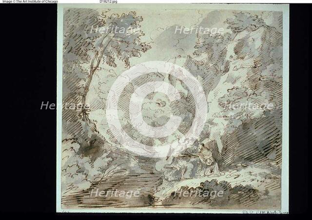 Hagar and the Angel, n.d. Creator: Unknown.